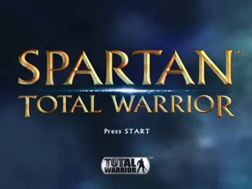 Spartan - Total Warrior screen shot title